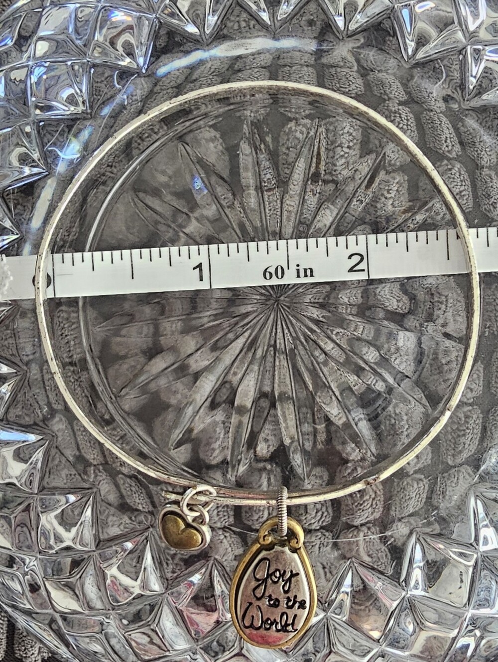 Brightom Joy to the World, Northen Star Charm Bangle Bracelet